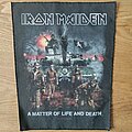 Iron Maiden - Patch - Iron Maiden A matter of Life and Death back patch 2006