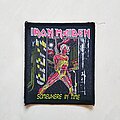 Iron Maiden - Patch - Iron Maiden Somewhere in Time patch black border