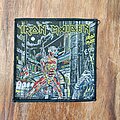 Iron Maiden - Patch - Iron Maiden Somewhere in Time woven square patch -2010