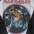 Iron Maiden - TShirt or Longsleeve - Iron Maiden Remastered World Piece Tour raglan shirt