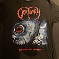 Obituary - TShirt or Longsleeve - Obituary Cause of Death Longsleeve