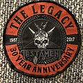 Testament - Patch - Testament The Legacy Anniversary Round Patch