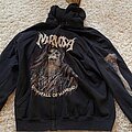 Nervosa - Hooded Top / Sweater - Nervosa - Downfall of Mankind Zipper Hoodie