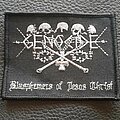 Genocide - Patch - Genocide - blasphemers of Jesus Christ Patch