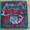 Metallica - Patch - Metallica Creeping Death Patch Green Border and Green Eyes