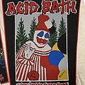 Acid Bath - Patch - Acid Bath When The Kite String Pops Back Patch Red Border (Woven)