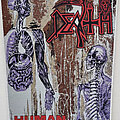 Death - Patch - Death Human White Border Back Patch