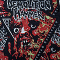 Demolition Hammer - Patch - Demolition Hammer tortured existence Laser Cut Patch