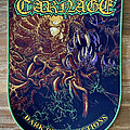 Carnage - Patch - Carnage Dark Reflections Back Patch Pull The Plug Patches