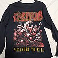 Kreator - TShirt or Longsleeve - Kreator Pleasure to kill longsleeve