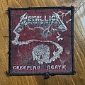 Metallica - Patch - Metallica Creeping death Black border