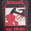 Metallica - Patch - Metallica - Kill ’Em All Backpatch
