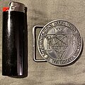 Samael - Other Collectable - Samael Woship Him belt buckle