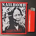 Nailbomb - Patch - Nailbomb Point Blank red border patch