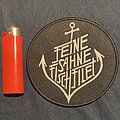 Feine Sahne Fischfilet - Patch - Feine Sahne Fischfilet Logo embroidered round patch