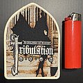 Tribulation - Patch - Tribulation The children of the Night white border patch