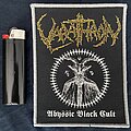 Varathron - Patch - Varathron Abyssic Black Cult Silver border patch