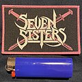 Seven Sisters - Patch - Seven Sisters Logo pink border patch