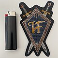 HammerFall - Patch - HammerFall shield and swords laser cut patch