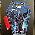 Dissection - Patch - Dissection Where Dead Angels Lie coffin oversized patch / mini backpatch