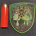 Enslaved - Patch - Enslaved Vikingligr Veldi shield green border patch