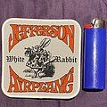 Jefferson Airplane - Patch - Jefferson Airplane White Rabbit white border patch