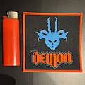 Demon - Patch - Demon head red border patch