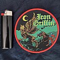 Iron Griffin - Patch - Iron Griffin red border patch