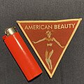 Movie - Patch - Movie American Beauty yellow border triangle patch