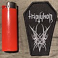 Triptykon - Patch - Triptykon Triptychon black border small coffin patch