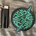 Rings Of Saturn - Patch - Rings of Saturn green logo thin fabric shape patch
