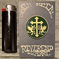 Reverend Bizarre - Pin / Badge - Reverend Bizarre Heavier than Live Cross Metal Pin