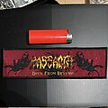 Massacre - Patch - Massacre Back from Beyond stripe patch