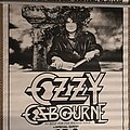 Ozzy Osbourne - Other Collectable - Ozzy Osbourne 1989 promo concertposter