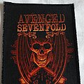 Avenged Sevenfold - Patch - Avenged Sevenfold "Winged Skull" screen printed Patch