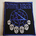 Dimmu Borgir - Patch - Dimmu Borgir "Pentagram and Skulls" Embroidered Patch bootleg