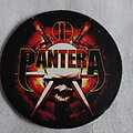Pantera - Patch - Pantera "CFH Skull & Daggers" Faux Leather Patch