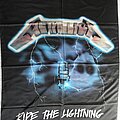 Metallica - Other Collectable - Metallica "Ride the Lightning" 1994 Flag