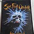 Six Feet Under - Patch - Six feet Under "Haunted" woven patch