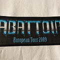 Abattoir - Patch - Abattoir "European Tour 2009" woven stripe patch