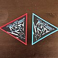 Riot City - Patch - Riot City Electric Elite blue & red border