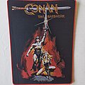 Conan The Barbarian - Patch - Conan The Barbarian Backpatch red Border