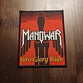 Manowar - Patch - Manowar Into Glory Ride