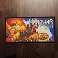 Manowar - Patch - Manowar King Of Kings black border