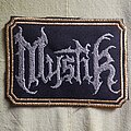 Mystik - Patch - Mystik, Embroidered Patch, golden Border