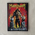Manowar - Patch - Manowar Louder Than Hell Blood Like Rain patch