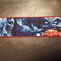 Iron Maiden - Patch - Iron Maiden Rock In Rio stripe red border