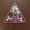 Manowar - Patch - Manowar The Lord Of Steel red border