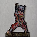 Iron Maiden - Patch - Iron Maiden Somewhere In Time shaped