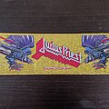 Judas Priest - Patch - Judas Priest Screaming For Vengeance gold glitter border